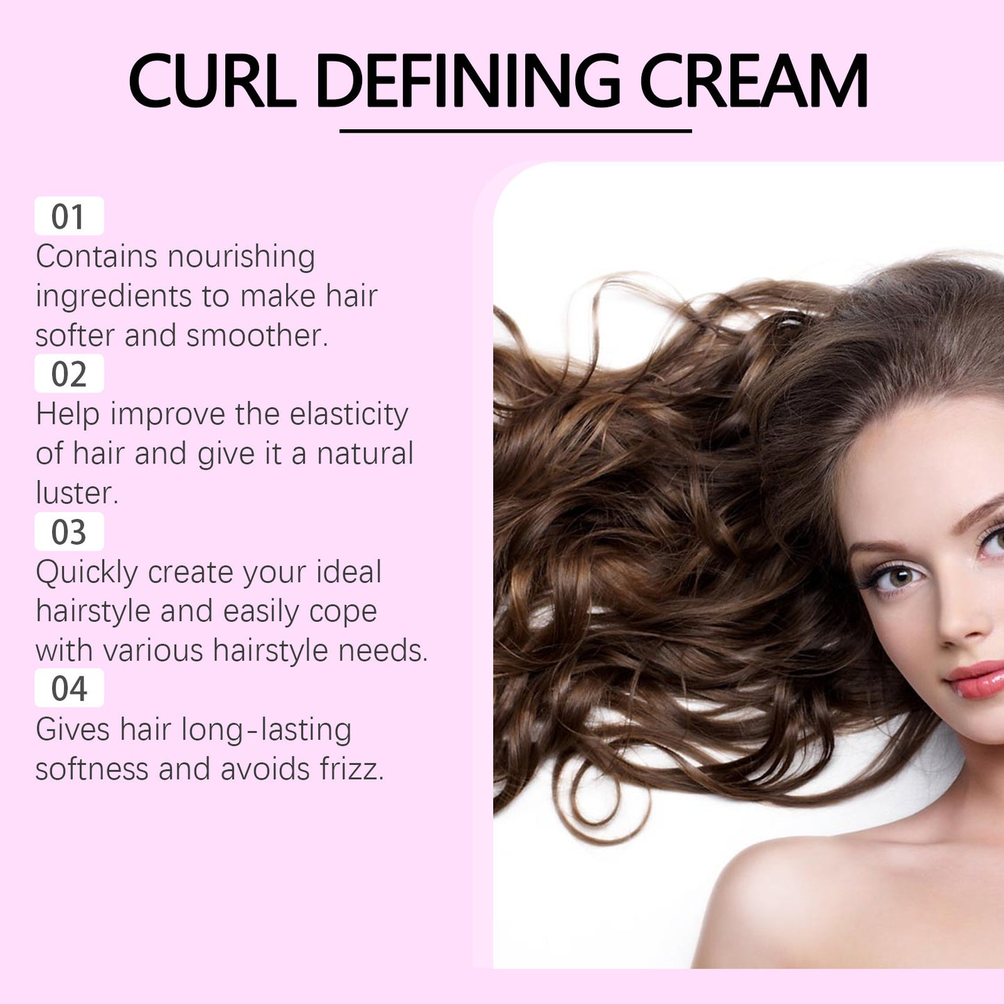 Glossy Hair Double Eyelid Cream
