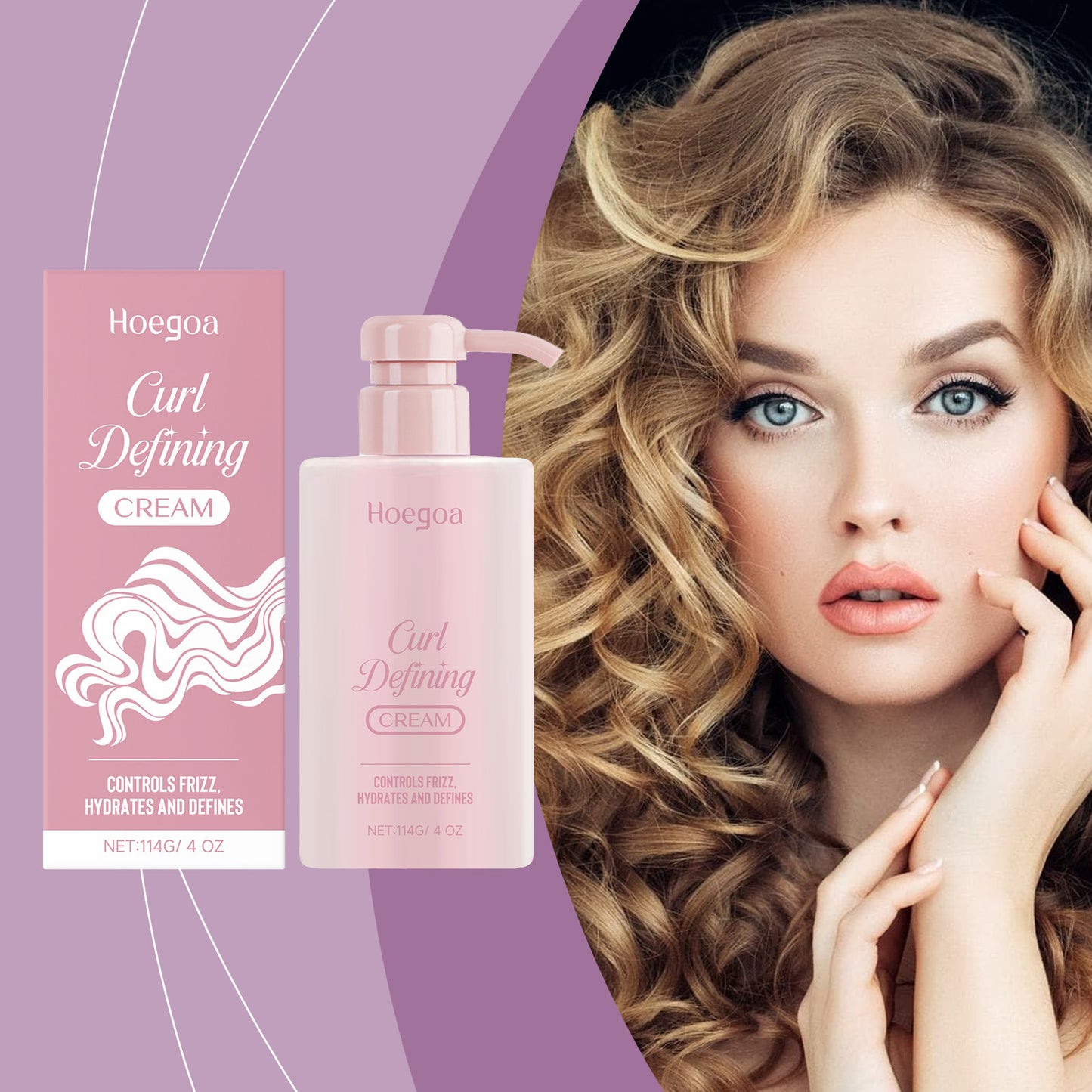 Glossy Hair Double Eyelid Cream