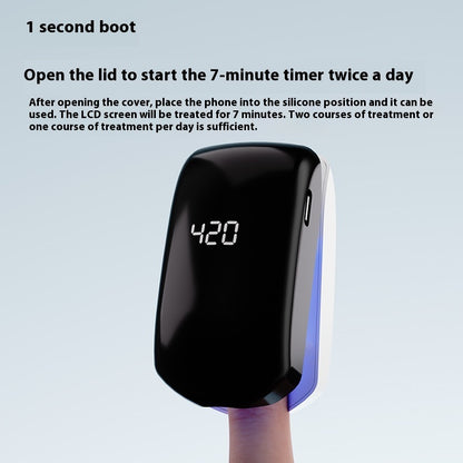 UV Onychomycosis Laser Light Fungus Cleaning Quick-drying UV Lamp Onychomycosis Auxiliary Care Equipment